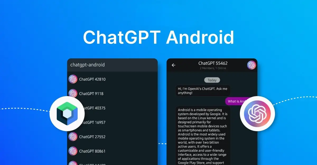 Die ChatGPT Android-App hat mehr Funktionen als die Website