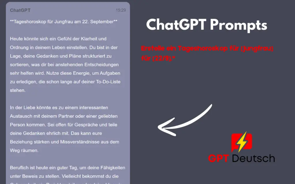 ChatGPT-Prompts für Astrologie